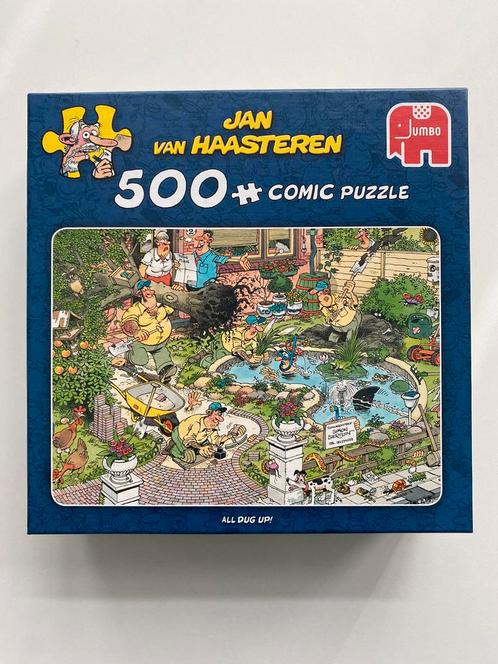 Drie Jan van Haasteren puzzels (ook Wasgij), Hobby en Vrije tijd, Denksport en Puzzels, Zo goed als nieuw, Minder dan 500 stukjes