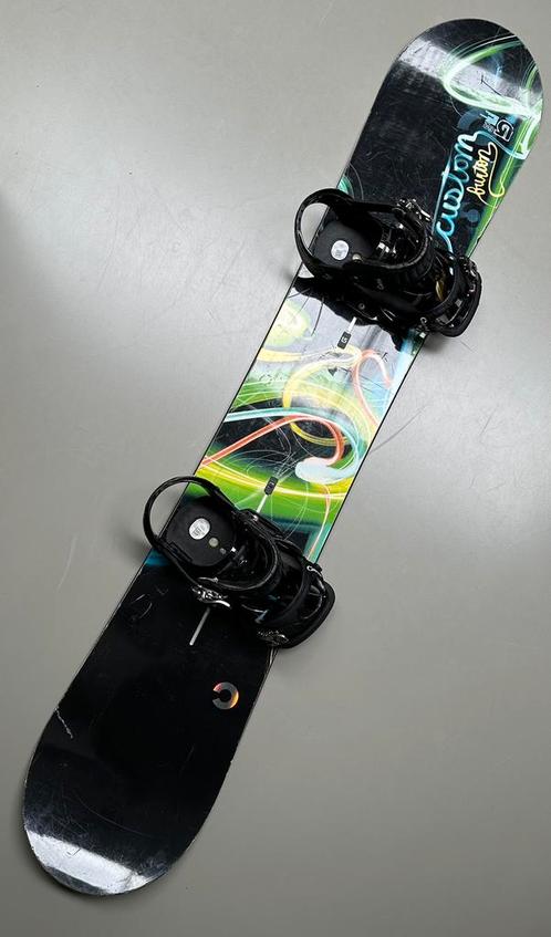 Burton Custom snowboard met bindingen en tas, Sport en Fitness, Snowboarden, Gebruikt, Board, Ophalen