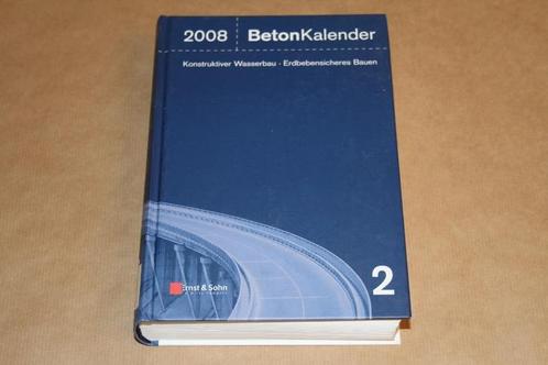 Beton Kalender 2008 - Konstruktiver Wasserbau, Boeken, Techniek, Zo goed als nieuw, Ophalen of Verzenden