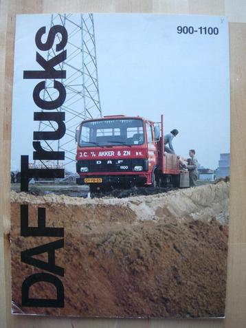 DAF 900 / 1100 Brochure ca 1981 - NL