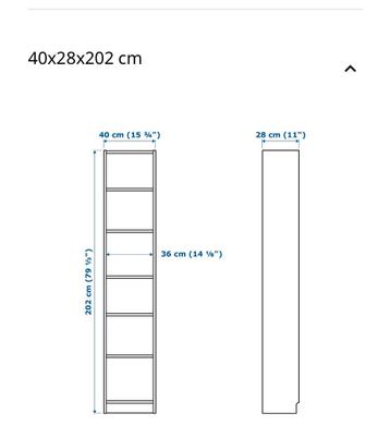 Ikea Billy Boekenkast - Wit nieuw ! - afbeelding 10 Ikea Billy Boekenkast - Wit nieuw ! - afbeelding 10