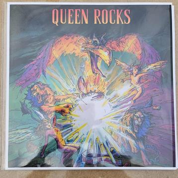 Queen - Queen Rocks 1997 red vinyl LP