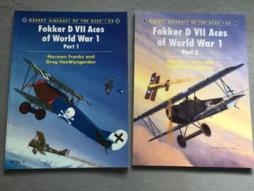 Fokker D.VII Aces of World War 1 - Osprey part 1 + 2