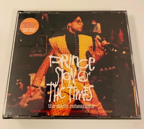 PRINCE / SIGN 'O' THE TIMES - THE EARLY REHEARSALS 2CD/DVD, Cd's en Dvd's, Cd's | Pop, Nieuw in verpakking, 1980 tot 2000, Verzenden