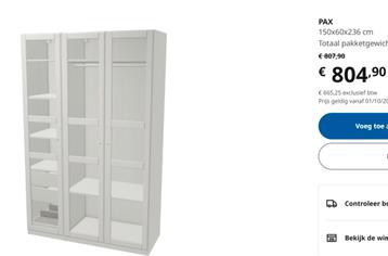 Ikea Pax kasten Garderobekasten Luxe Tyssedal - afbeelding 7 Ikea Pax kasten Garderobekasten Luxe Tyssedal - afbeelding 7