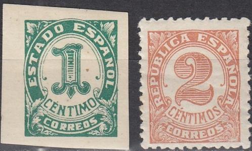 Spanje -SP1.06- 1933-1936 - Cijfer - Republica Espanola, Postzegels en Munten, Postzegels | Europa | Spanje, Postfris, Verzenden