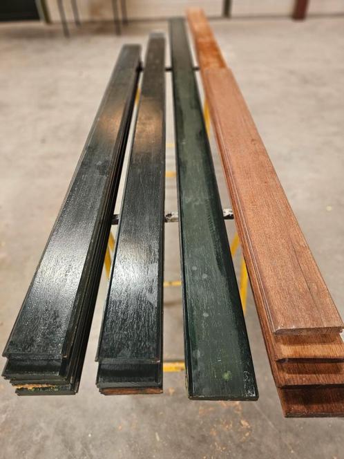 Merbau planken, kaarsrecht en 27mm dik! Prijs €/m2, Doe-het-zelf en Verbouw, Hout en Planken, Nieuw, Plank, Overige houtsoorten