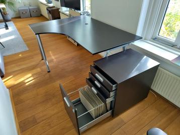 IKEA Galant bureau met verlengstuk en kastje - afbeelding 2 IKEA Galant bureau met verlengstuk en kastje - afbeelding 2