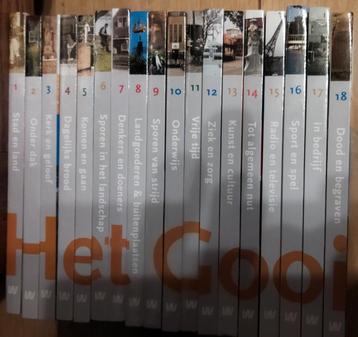 Het Gooi van toen en nu. Complete set van 18 boekjes.