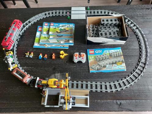 Lego City Zware goederen trein 60098, Kinderen en Baby's, Speelgoed | Duplo en Lego, Zo goed als nieuw, Ophalen of Verzenden