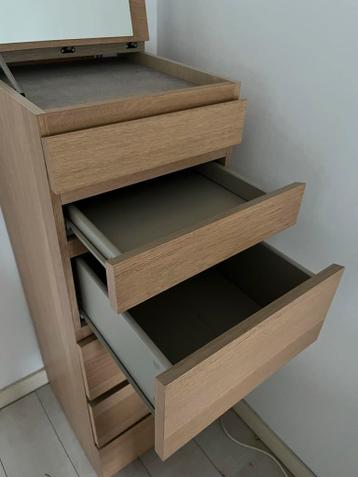 IKEA Malm ladekast met spiegel - afbeelding 5 IKEA Malm ladekast met spiegel - afbeelding 5