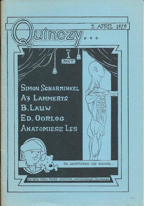 Quinzcy ... - 2 april 1979., Boeken, Tijdschriften en Kranten, Gelezen, Ophalen of Verzenden