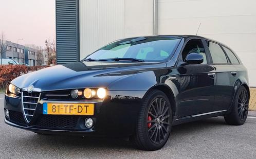 Alfa Romeo Alfa-159 3.2 JTS SW Q4 2006 Zwart, Auto's, Alfa Romeo, Particulier, Benzine, G, Stationwagon, Handgeschakeld, Origineel Nederlands