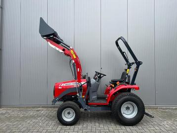 Massey Ferguson 1525 hydrostaat 4wd gazonband en voorlader