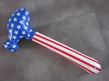 Opblaasbare hamer USA vlag - America flag