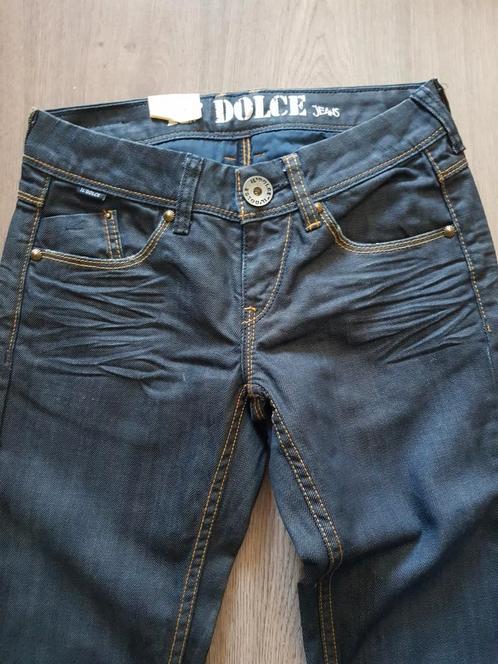 Il Dolce jeans nicole dark blue, Kleding | Dames, Spijkerbroeken en Jeans, Nieuw, W27 (confectie 34) of kleiner, Blauw, Ophalen of Verzenden