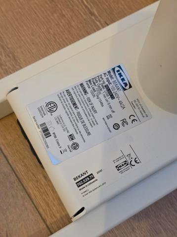 Ikea Bekant Elektrisch Bureau - In hoogte verstelbaar - afbeelding 5 Ikea Bekant Elektrisch Bureau - In hoogte verstelbaar - afbeelding 5