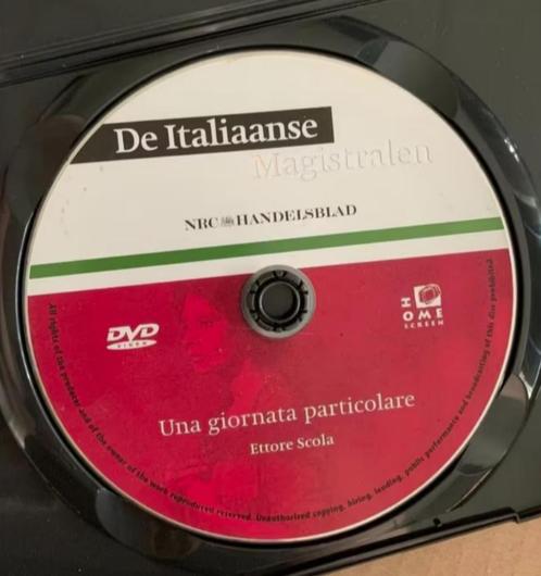 DVD Italiaanse Magistralen; Una giornata Particolare; Ettore, Cd's en Dvd's, Dvd's | Filmhuis, Zo goed als nieuw, Vanaf 12 jaar