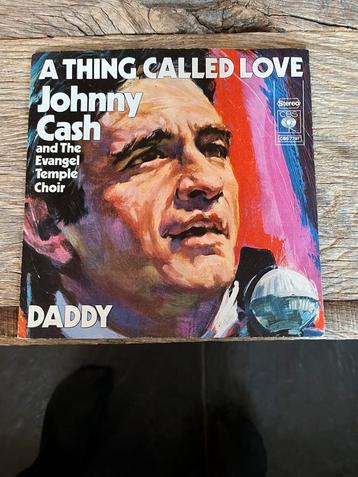Johnny cash A thing called love singel 45 toeren