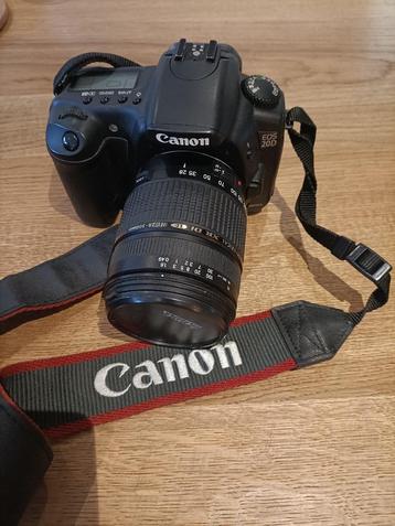 Canon eos 20D met Tamron 28-300 lens