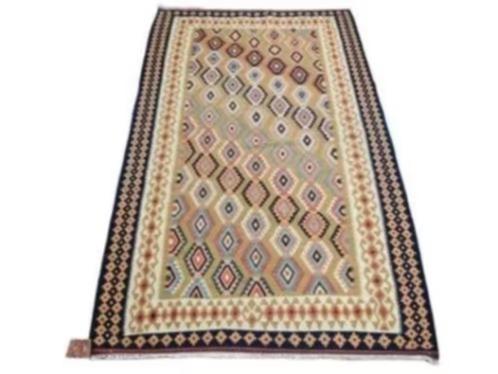 Handgeknoopt Perzisch wol Kelim tapijt Qashqai 116x185cm, Huis en Inrichting, Stoffering | Tapijten en Kleden, Zo goed als nieuw
