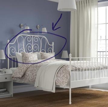 GEZOCHT!! bovenstuk van LEIRVIK ikea bedframe spijlen metaal - afbeelding 1 GEZOCHT!! bovenstuk van LEIRVIK ikea bedframe spijlen metaal - afbeelding 1