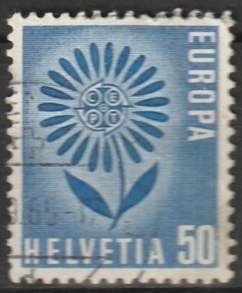 Europa CEPT Zwitserland 1964 MiNr. 801 gestempeld, Postzegels en Munten, Postzegels | Europa | Zwitserland, Gestempeld, Verzenden