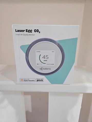 Kaiterra laser egg + co2 geseald in doos 