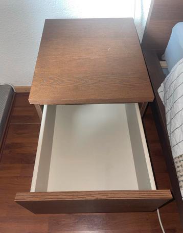Ikea Malm Nachtkastje - Bruin - afbeelding 3 Ikea Malm Nachtkastje - Bruin - afbeelding 3
