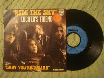 Lucifer’s Friend 7" Vinyl Single: ‘Ride the sky’ (Frankrijk)