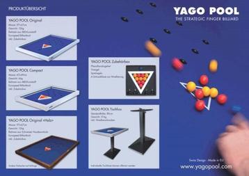 Origineel Yago Pool Vingerbiljart: spel voor jong en oud