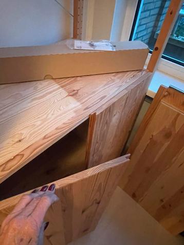 Complete IKEA Ivar Stelling met Bureau en Kast - afbeelding 3 Complete IKEA Ivar Stelling met Bureau en Kast - afbeelding 3