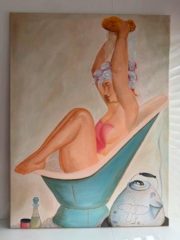 Helga, 60x80 cm, cobra olieverf op doek