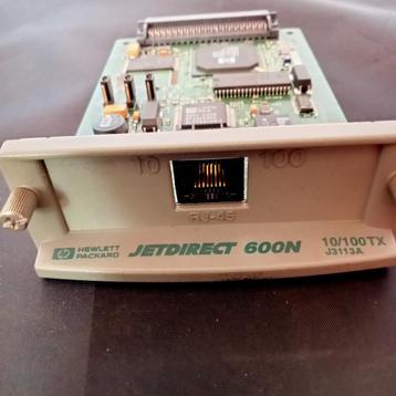 HP laserprinter netwerk adaptor Jet direct 600N