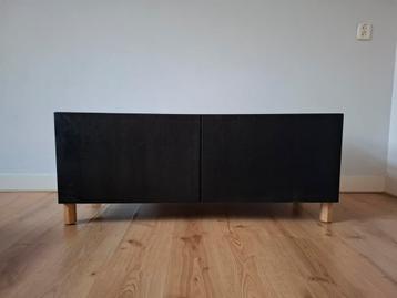 Zgan tv-meubel ikea besta (zwart/timmerviken) - afbeelding 4 Zgan tv-meubel ikea besta (zwart/timmerviken) - afbeelding 4