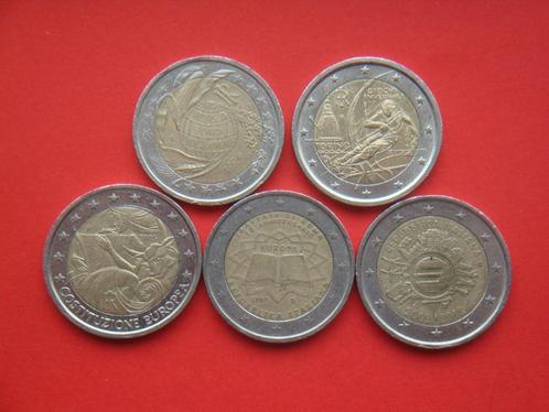 Italië setje speciale 2 Euromunten 2004/2006., Postzegels en Munten, Munten | Europa | Euromunten, Setje, 2 euro, Italië, Verzenden