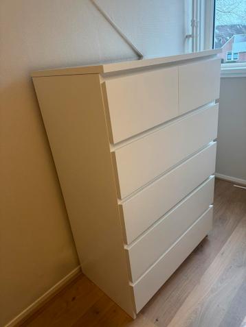 IKEA Malm ladekast - 6 lades - wit - afbeelding 3 IKEA Malm ladekast - 6 lades - wit - afbeelding 3