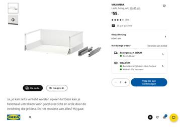 Ikea Maximera laden - afbeelding 2 Ikea Maximera laden - afbeelding 2
