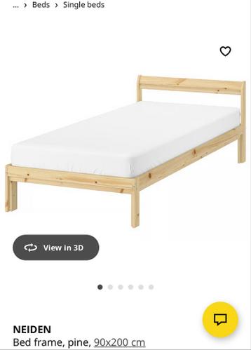 Ikea Neiden Bedframe 10 euros - afbeelding 2 Ikea Neiden Bedframe 10 euros - afbeelding 2