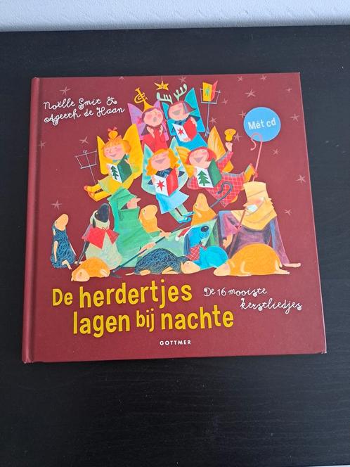 Boek + CD De herdertjes lagen bij nachte - Ageeth de Haan, Cd's en Dvd's, Cd's | Kerst en Sinterklaas, Gebruikt, Kerst, Ophalen of Verzenden