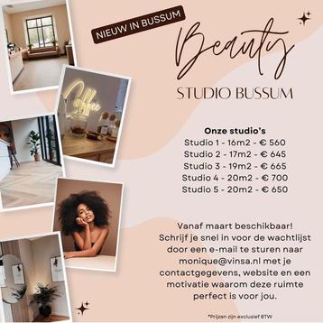 Beauty Studio Bussum te huur