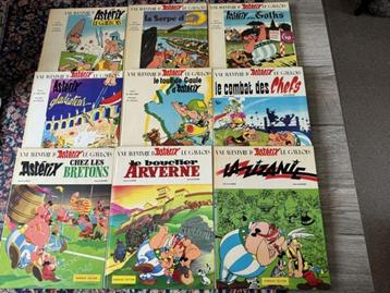 Une Aventure D' Asterix Le Gaulois. 9 Delen, Hardcovers.  Z