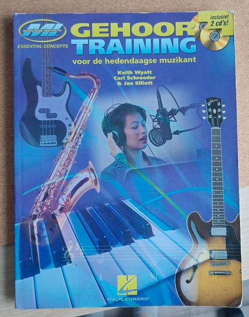 Gehoor training oefenboek, Muziek en Instrumenten, Bladmuziek, Gebruikt, Les of Cursus, Ophalen of Verzenden