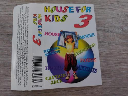 HOUSE FOR KIDS 3 (CASSETTEBANDJE), Cd's en Dvd's, Cassettebandjes, Zo goed als nieuw, Origineel, Kinderen en Jeugd, Ophalen of Verzenden