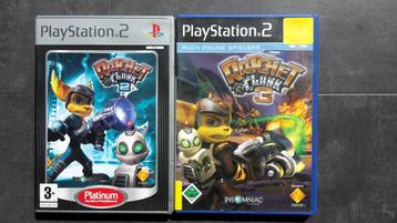 PS2 Set - Ratchet & Clank 2 en 3 - Actie PlayStation 2