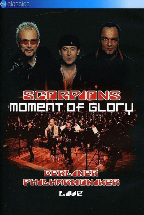 Scorpions - Moment of glory live, Cd's en Dvd's, Dvd's | Muziek en Concerten, Zo goed als nieuw, Muziek en Concerten, Alle leeftijden