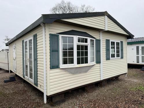 Willerby Dubbel Chalet Kunststof 52m2, Caravans en Kamperen, Stacaravans, tot en met 6, Ophalen of Verzenden