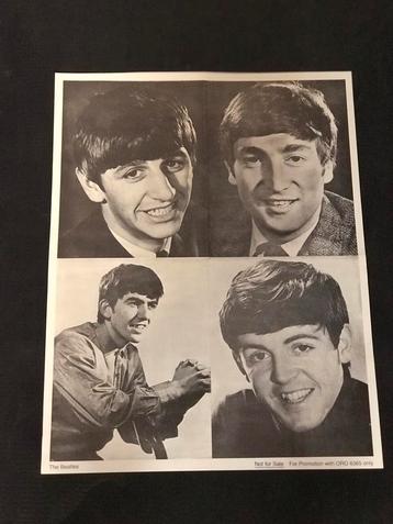 The Beatles poster not for sale