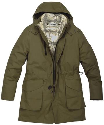 Gevoerde Helstons motorjas ´BRIDGER khaki´ (maat XL)