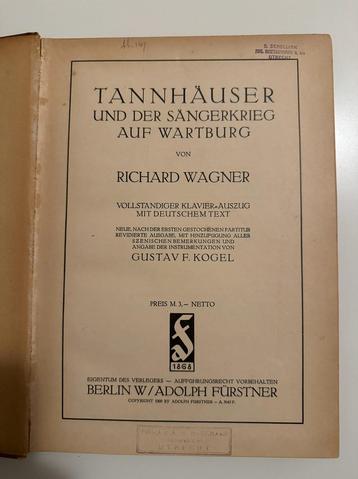 Richard Wagner - Tannhäuser Und Der Sängerkrieg Auf Wartburg